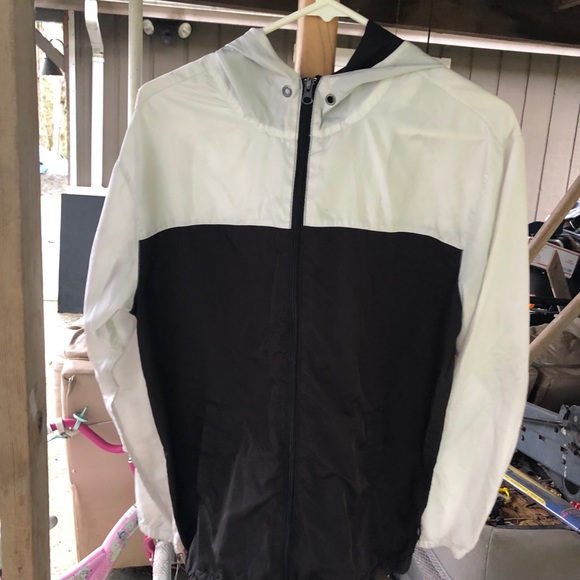 Beautiful Giant Mens Hooded Windbreaker Zip Jacket - Picture 14 of 16